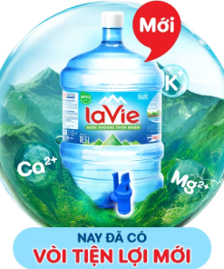 Nước khoáng LaVie 19L Bình có vòi